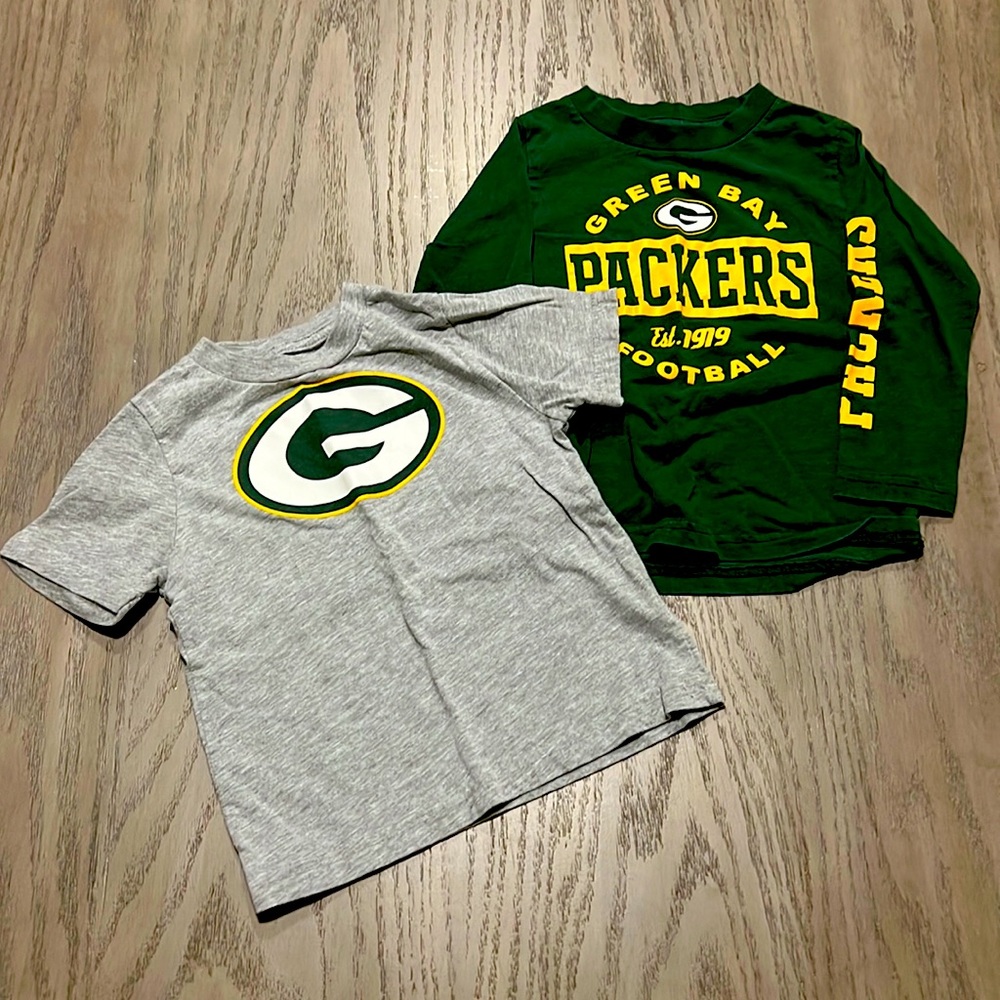 3T Green Bay Packers Shirts